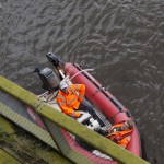 33. Safety boat on site