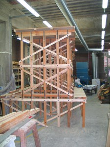 Gap as constructed at Newcastle University, ready to be installed in the Great North Museum.